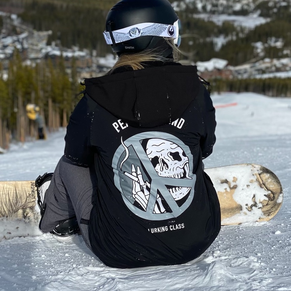 Sketchy tank by lurking class snowboard jacket womens medium